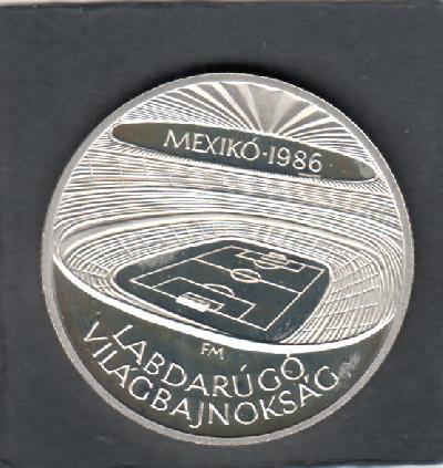 Beschrijving: 500 Forint SOCCER 86